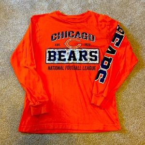 NFL team apparel youth Chicago bears long sleeve T-shirt